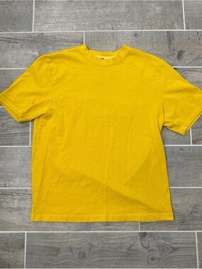 Men's Classic Heavyweight Crewneck T-Shirt - Yellow